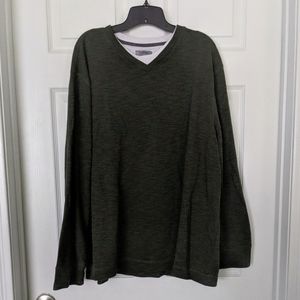 ⭐ Olive Green Waffle Tee